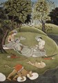 Ram and Sita Kangra Painting 1780 from India